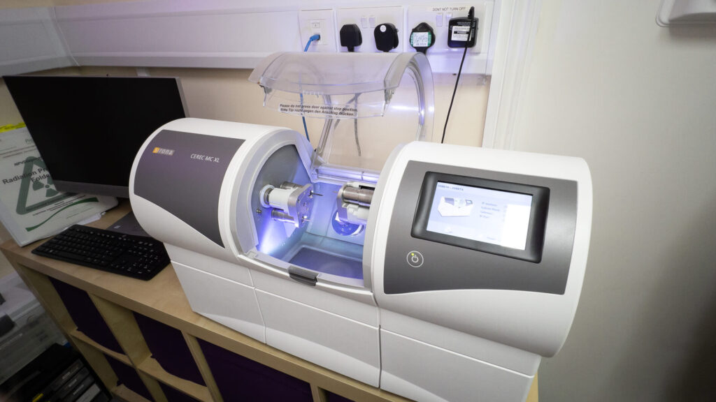 CEREC high-precision dental milling machine Our CEREC high-precision dental milling machine